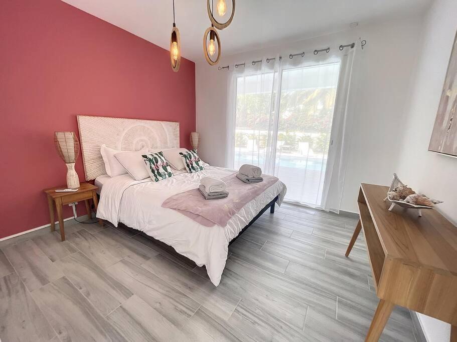 Villa Pink Сен-Франсуа Экстерьер фото
